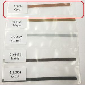 Textilní páska texband (5x0,14 mm) Barva pásky: Ořech + W 92