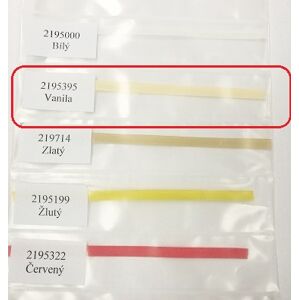 Textilní páska texband (5x0,14 mm) Barva pásky: Vanila+W 95