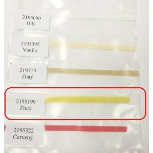 Textilní páska texband (5x0,14 mm) Barva pásky: Žlutá